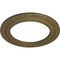 Ekena Millwork Andrea Ceiling Medallion (Fits Canopies up to 8"), Hnd-Painted Mississippi Mud, 12"OD x 8"ID x 1/2"P CM12ADMMF - alternate 3